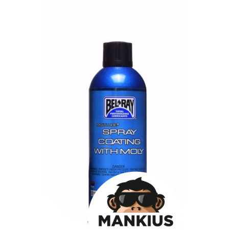 BEL-RAY MOLYLUBE SPRAY COATING 400 ml