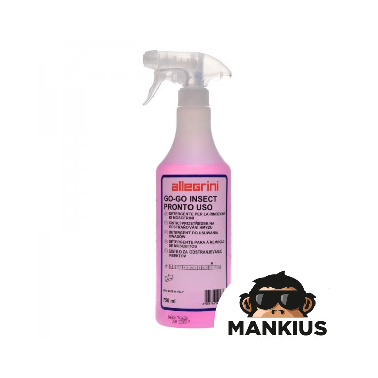 GO-GO INSECT ALLEGRINI - INSECT REMOVER FLUID 750ml