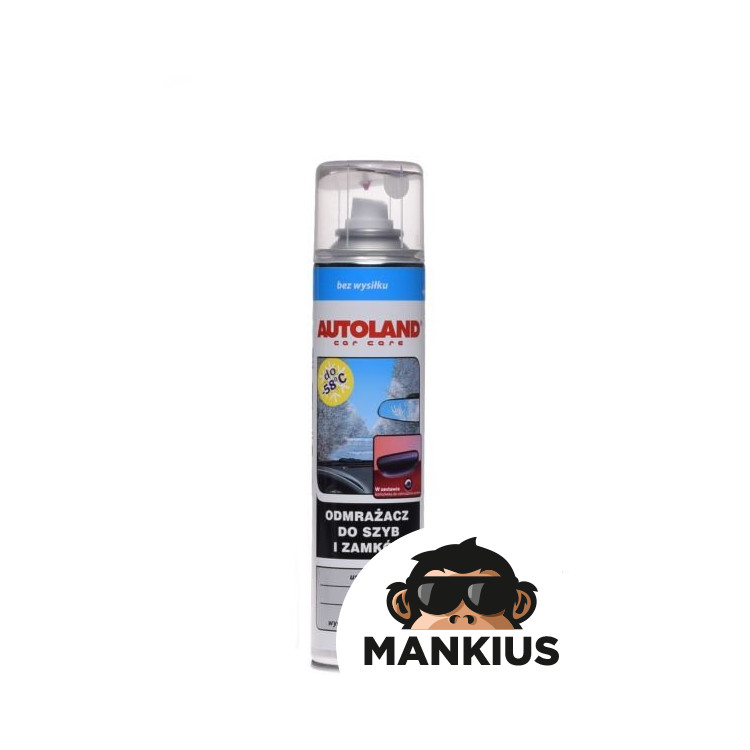 MORS, WINDSCREEN AND LAMP LENS DE-ICER (-58C) W/LOCK NOZZLE