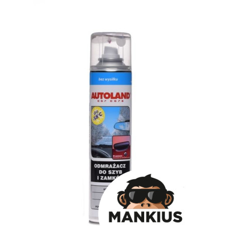 MORS, WINDSCREEN AND LAMP LENS DE-ICER (-58C) W/LOCK NOZZLE