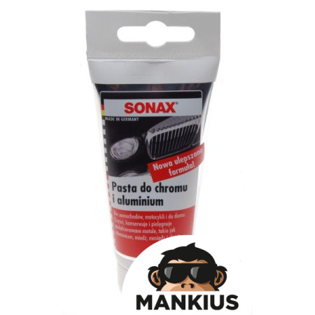 SONAX CHROME IR ALIUMINIO POLIRAS