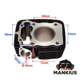 CILINDRŲ RINKINYS 57,30 DĖL JUNAK M12