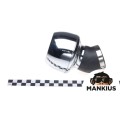 AIR FILTER CONE-SHAPED 48mm HIGH-PERFORMANCE CHROME