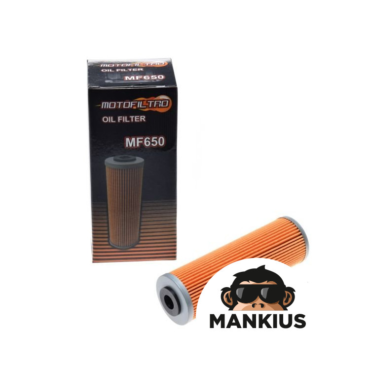 MOTOFILTRO MF650 OIL FILTER (REPL. HF650) FOR HUSQVARNA KTM