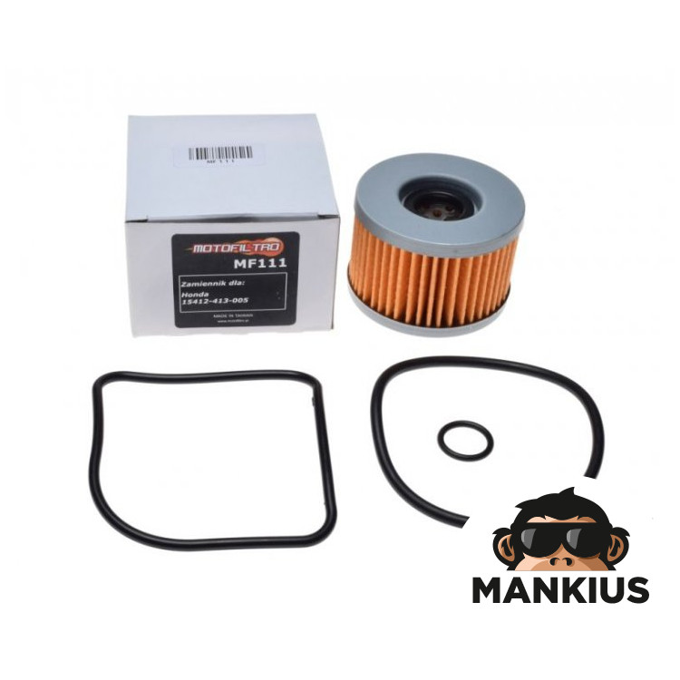 OIL FILTER MF111 (HF111) MOTOFILTRO 15412-413-005