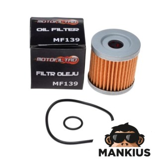 ALYVOS FILTRAS MF139 (HF139) MOTOFILTRO 16510-29F00