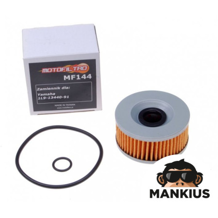 OIL FILTER MF144 (HF144)MOTOFILTRO 1L9-13440-91