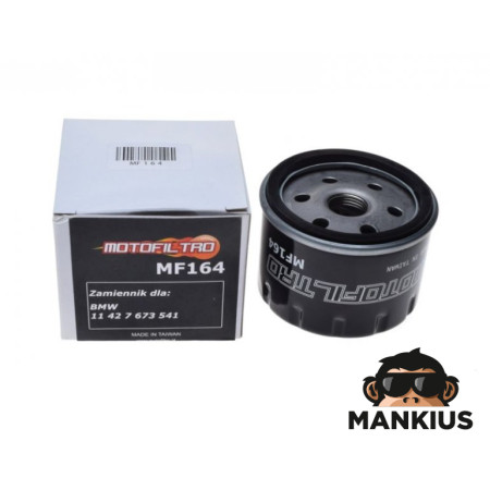 OIL FILTER MF164 (HF164)MOTOFILTRO 11427673541