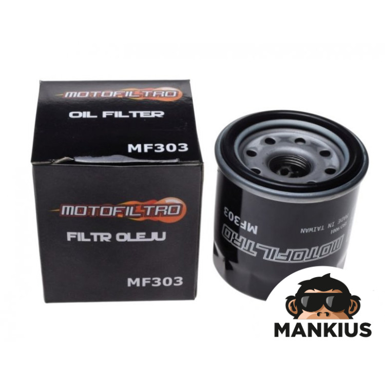 OIL FILTER MF303 (HF303) MOTOFILTRO 15410-MM9-013