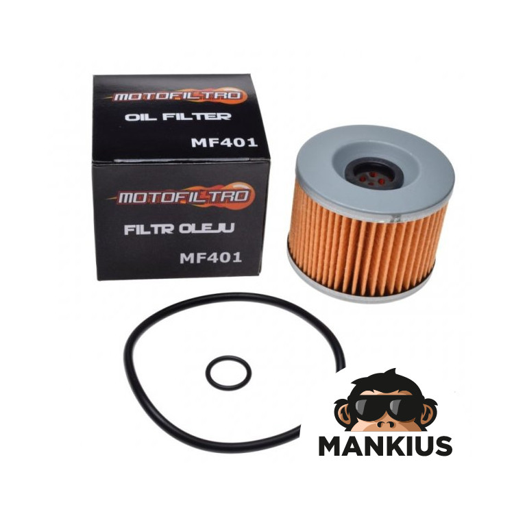 OIL FILTER MF401 (HF401) MOTOFILTRO 15410-426-000