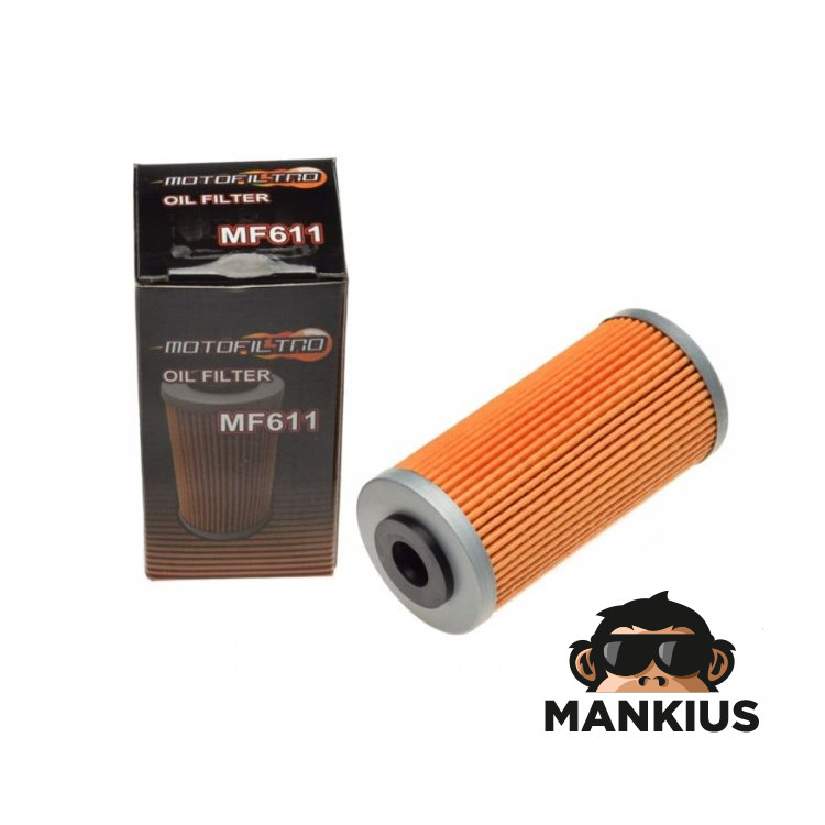 OIL FILTER MF611 (HF611)MOTOFILTRO