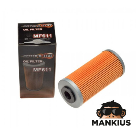 OIL FILTER MF611 (HF611)MOTOFILTRO