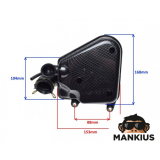 HOUSING, AIR FILTER CASE FOR YAMAHA 50 cc 3KJ E2