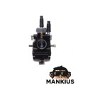 KARBIURATORIUS 21 mm KEIČIAMAS DELLORTO TIPO PHBG
