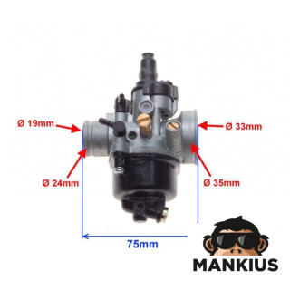 KARBIURATORIUS CPI GTX Rankinis droselis