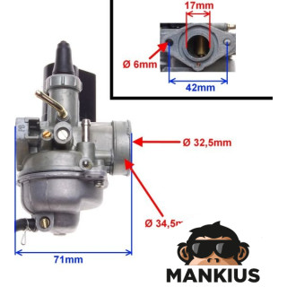 CARBURETOR HONDA DIO