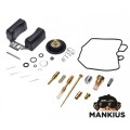KARBIURATORIŲ REMONTO RINKINYS HONDA GL1100 80-83r
