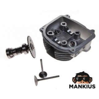 HEAD ASSY, CYLINDER 150 CCM 57,40 mm 4T W/VALVES