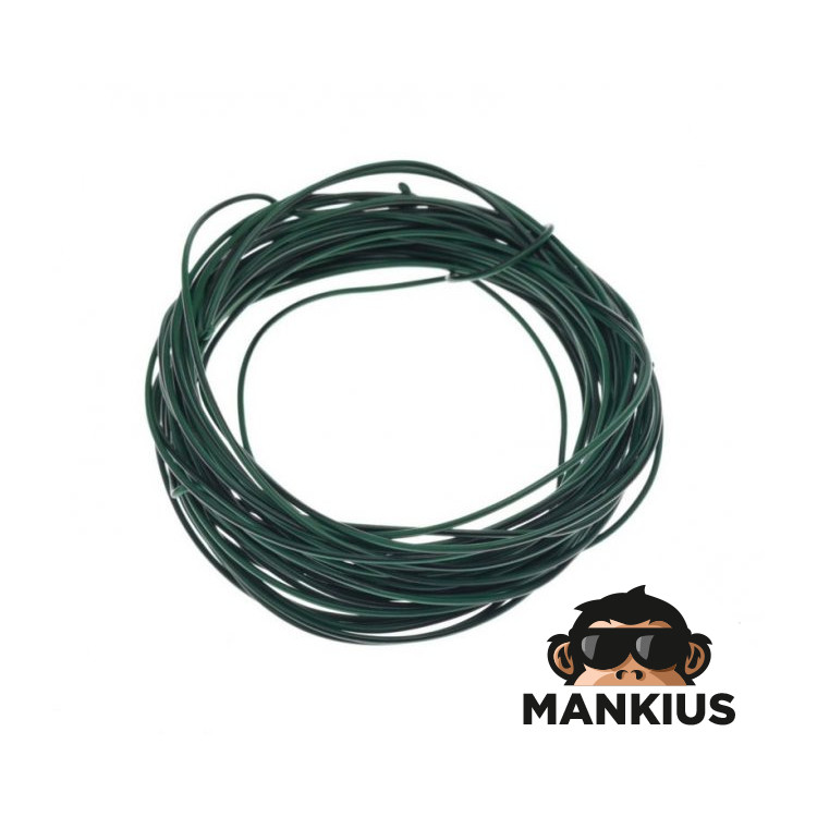 WIRE 0,5 mm 10 M, Green/Black