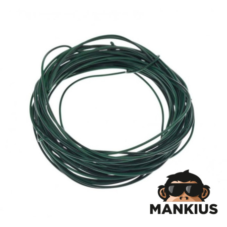 WIRE 0,5 mm 10 M, Green/Black