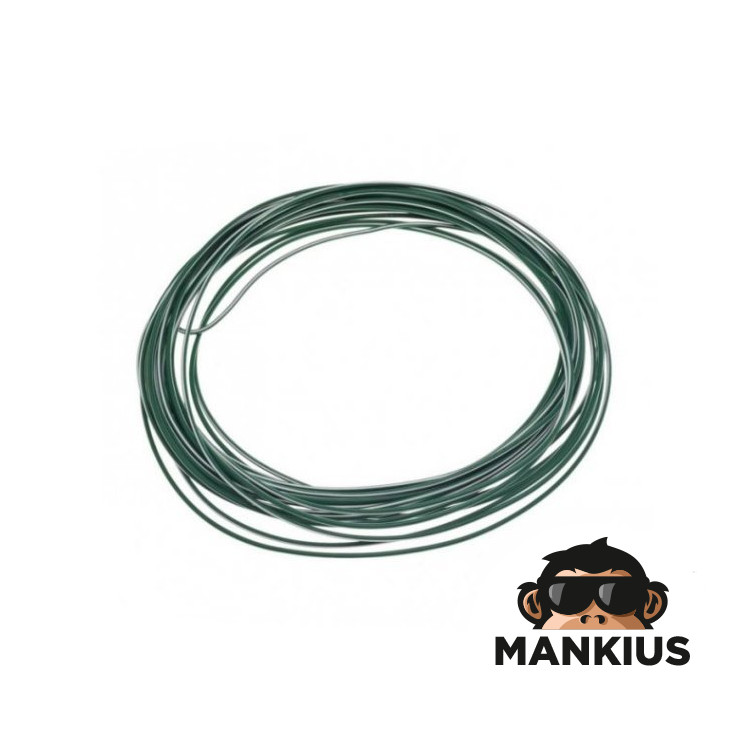 WIRE 0,5 mm 10 M, Green/White