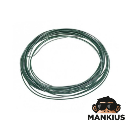 WIRE 0,5 mm 10 M, Green/White