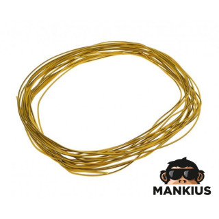 WIRE 0,5 mm 10 M, Yellow/Black