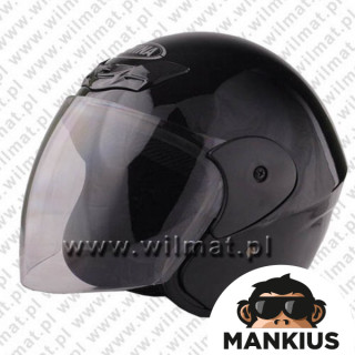 HELMET OPEN FACE TYPE TN-8661 BLACK S W/O ECE