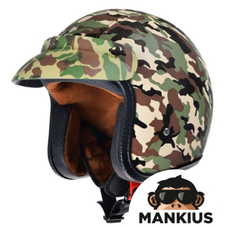 HELMET, OPEN FACE AWINA TN8658 CAMO L W/O ECE