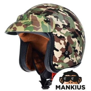 HELMET, OPEN FACE AWINA TN8658 CAMO XXL W/O ECE