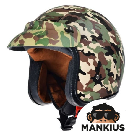 HELMET, OPEN FACE AWINA TN8658 CAMO XXL W/O ECE