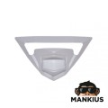 AIR VENT CHIN FF800 GLITTER WHITE
