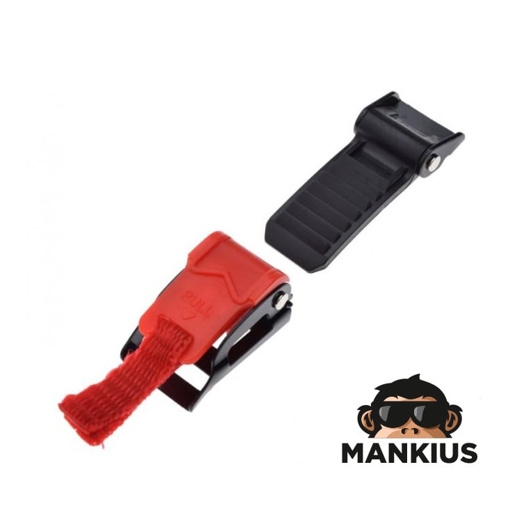 BUCKLE, HELMET STRAP MICROMETRIC QUICK RELEASE