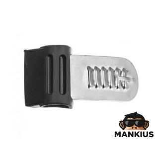 BUCKLE, LS2 HELMET STRAP MICROMETRIC METAL