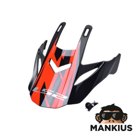 MX437 EVO PEAK ROAR BLACK RED