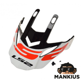 MX437 EVO PEAK STRIKE BLACK WHITE RED