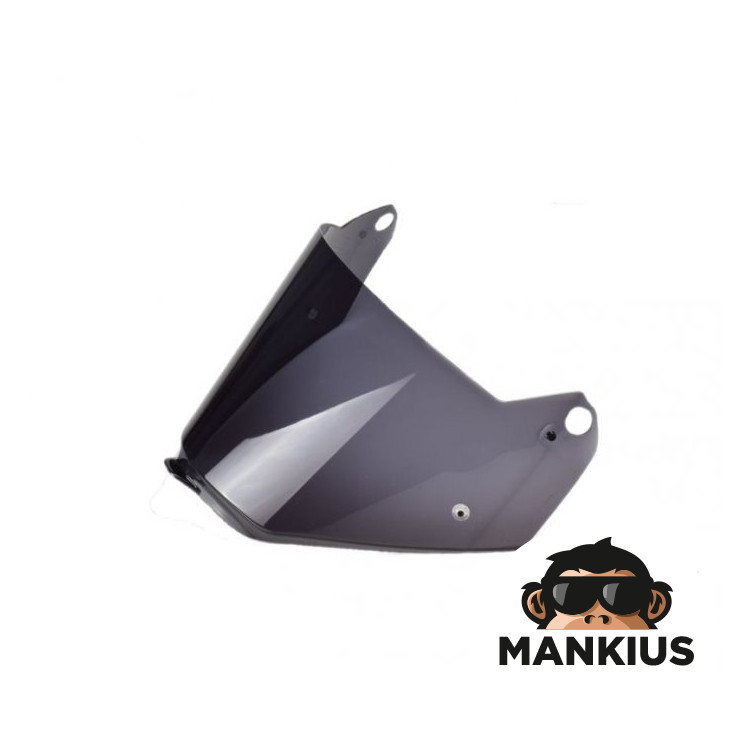 VISOR MX436 DARK TINTED W/PINLOCK PINS