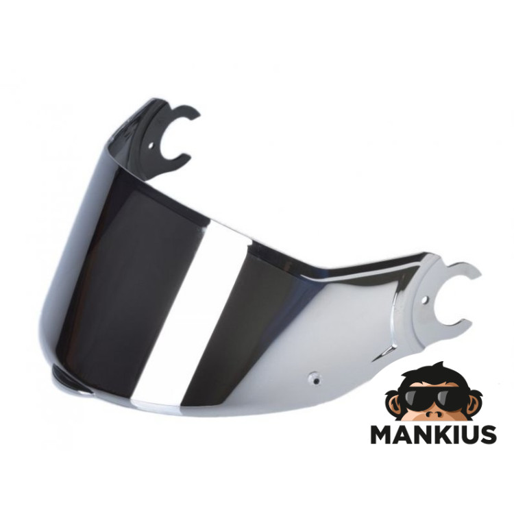 VISOR, IRIDIUM SILVER LS2 FF313 HELMET