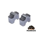 KREKLINIS, RANKA 22 mm ALUMININIS