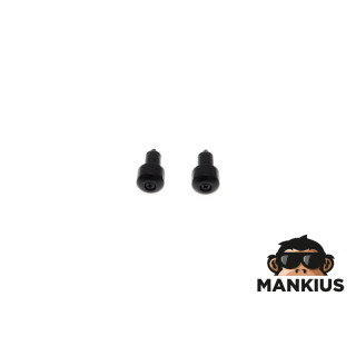 ENDS, HANDLEBAR 02/30mm BLACK