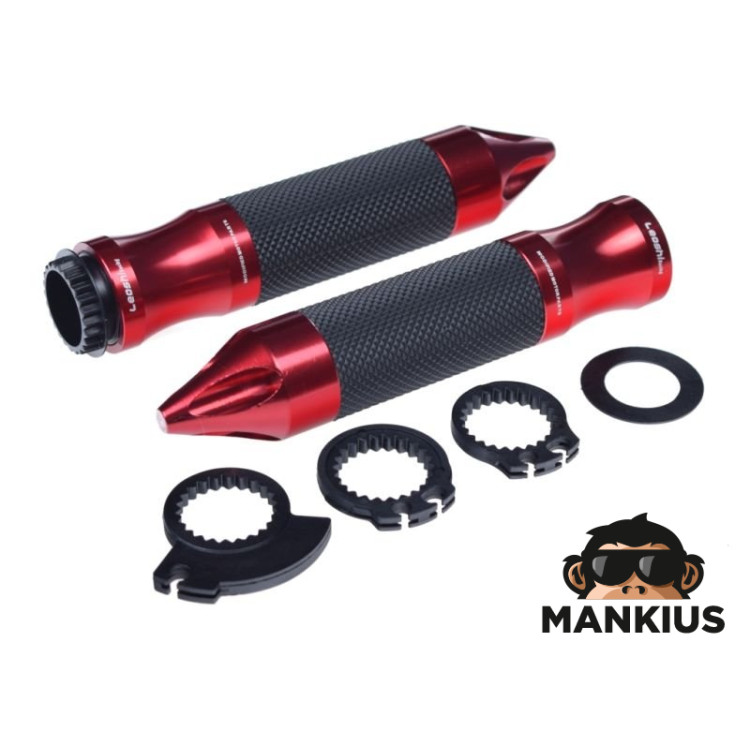 GRIP, HANDLEBAR 653 RED