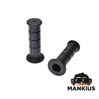 GRIP, VARENA VINTAGE 1"+7/8" 124 mm JUODA