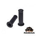 GRIP, VARENA VINTAGE 1"+7/8" 124 mm JUODA