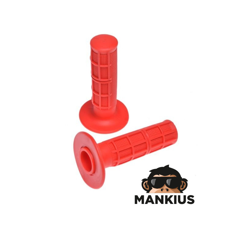 GRIPS, RANKA-0865 ENDURO RAUDONA