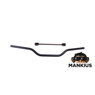 VARENA BEKEELĖS 22 mm ALUMINIO JUODOS