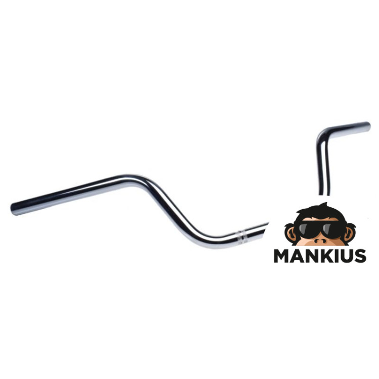 HANDLEBAR STEEL CHROME UNIVERSAL