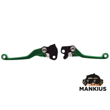 LEVER SET, BRAKE+CLUTCH ADJUSTABLE FOR KAWASAKI