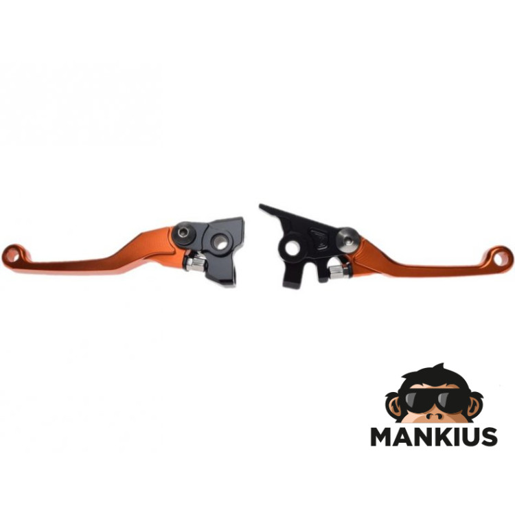 LEVER SET, BRAKE+CLUTCH ADJUSTABLE FOR KTM