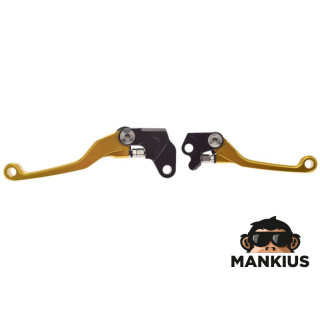 LEVER SET, BRAKE+CLUTCH ADJUSTABLE FOR SUZUKI RM