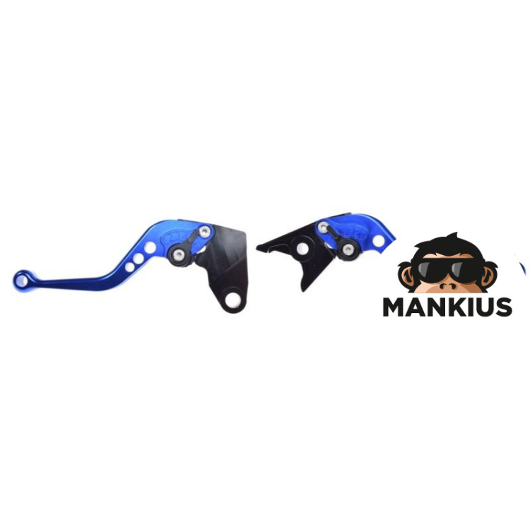 LEVER SET, BRAKE+CLUTCH FOR KAWASAKI Z800 BLUE